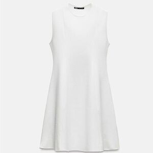 Zara stretch knit skater dress